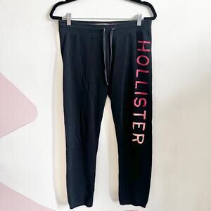 Hollister Navy Sweatpants,‎ Y2K Preppy Athleisure Casual Streetwear Small